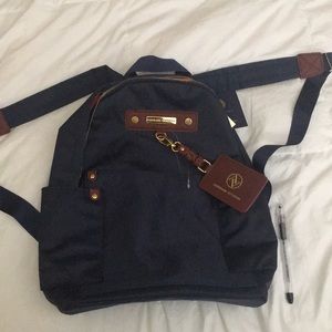 Adrienne Vittadini NWT Navy elegant backpack